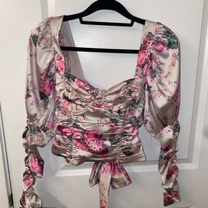 Lovers + Friends Satin Top